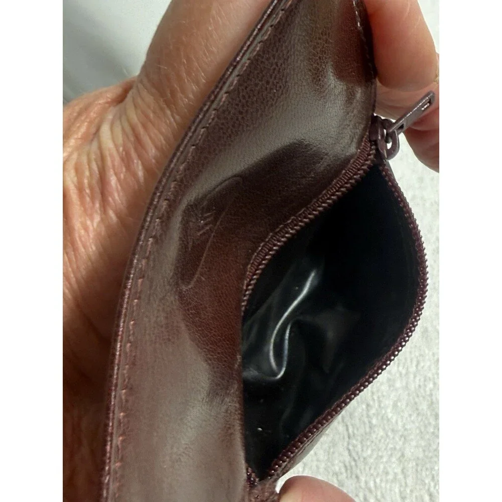 Fiocchi Italy Maroon Cash/Card/Key Holder